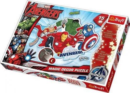 Puzzle 15el.maxi Magic Decor Avengers Trefl