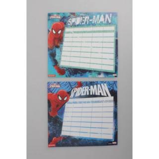 Plan lekcji Spider-man