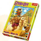 Puzzle 24el.maxi Scooby Doo w Egipcie Trefl 14157