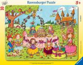 Puzzle 10 EL. URODZINY KSIĘŻNICZKI RAMKOWE Ravensburger